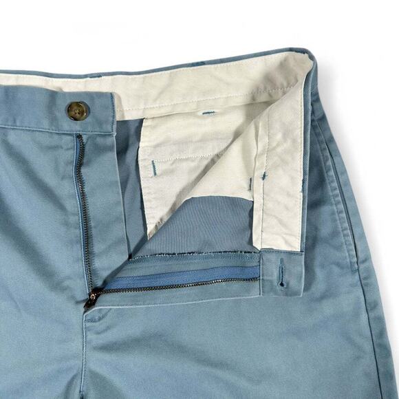LL Bean Shorts Mens 33 Light Blue Natural Fit Cotton Outdoor Casual Y2K - Picture 3 of 6